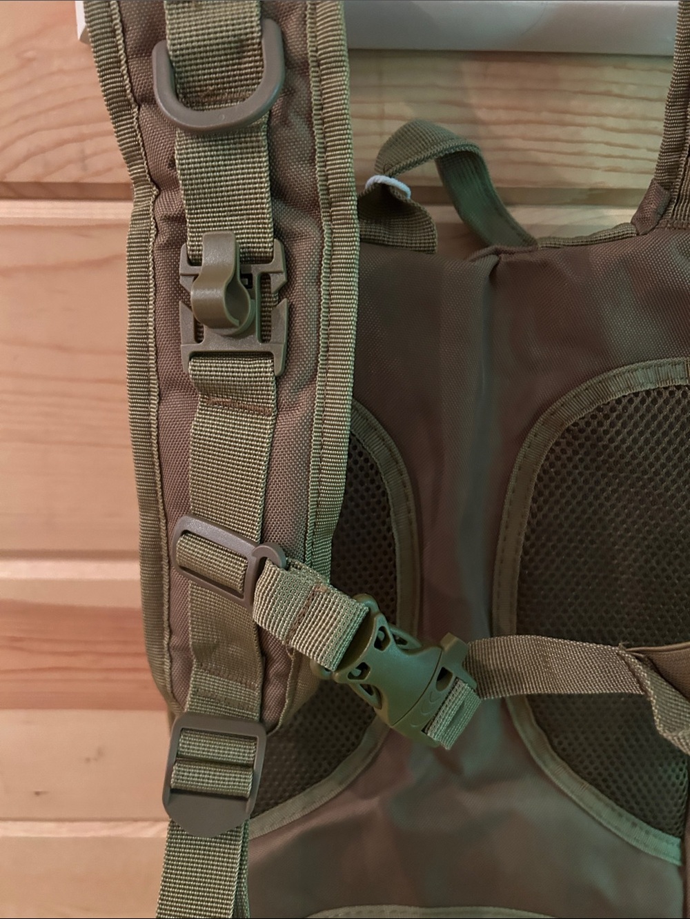 NWT Olive Tactical Sling Backpack with MOLLE - Picture 6 of 7